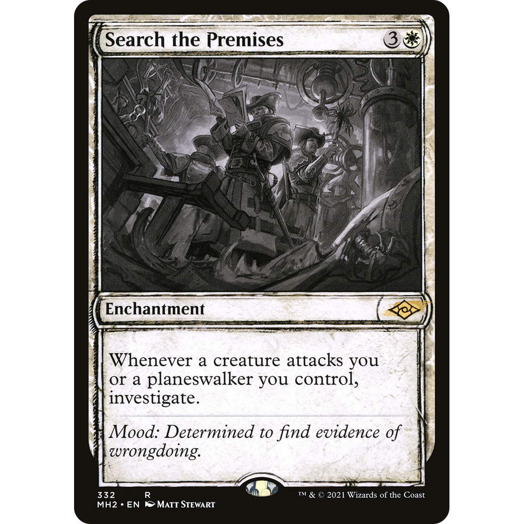 Search the Premises (Showcase) (MH2-332) - Modern Horizons 2: (Showcase) Foil