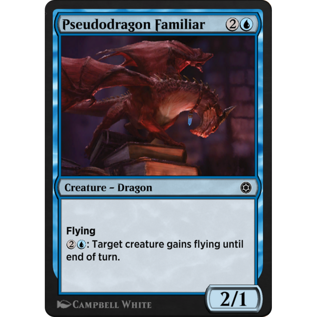 Pseudodragon Familiar (HBG-128) - Alchemy Horizons: Baldur's Gate
