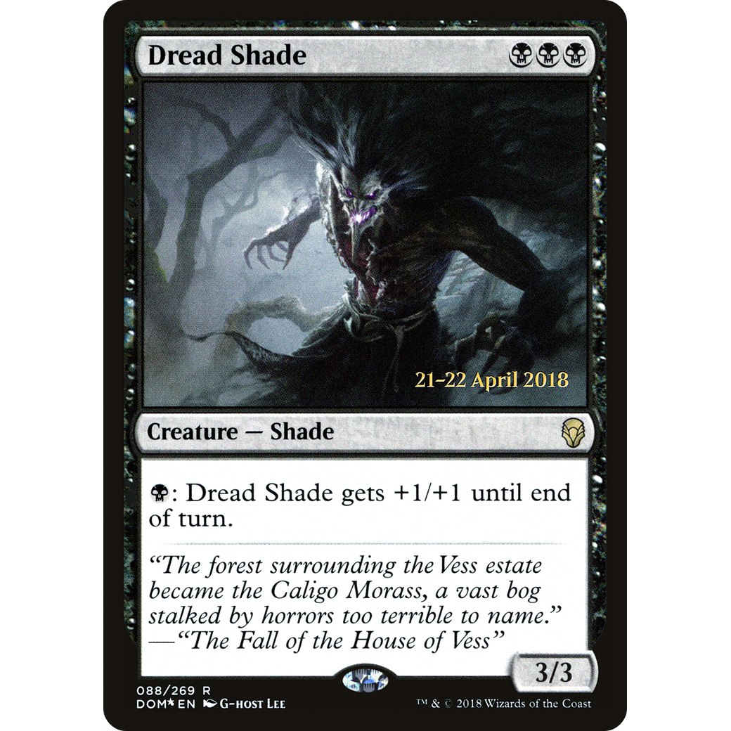Dread Shade (PRE-088) - Dominaria Promos Foil