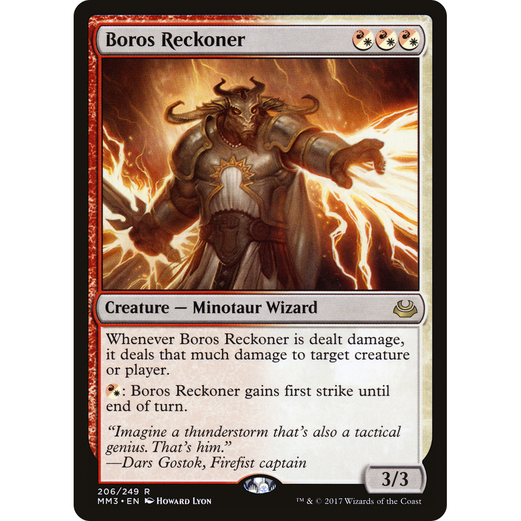 Boros Reckoner (MM3-206) - Modern Masters 2017
