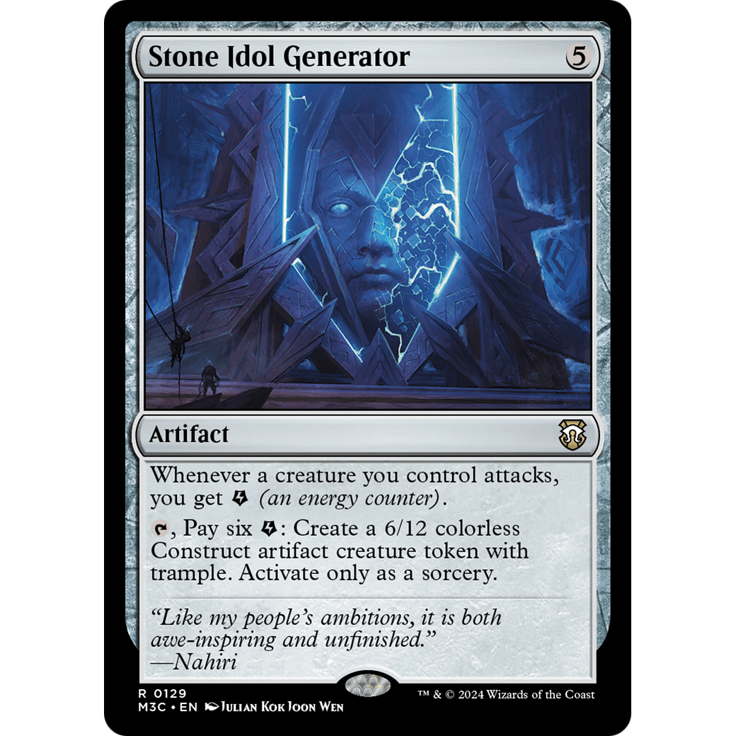 Stone Idol Generator (M3C-129) - Modern Horizons 3 Commander