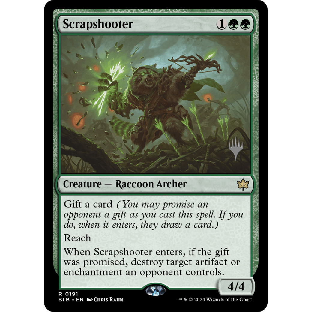 Scrapshooter (PPBLB-191P) - Bloomburrow Promos Foil