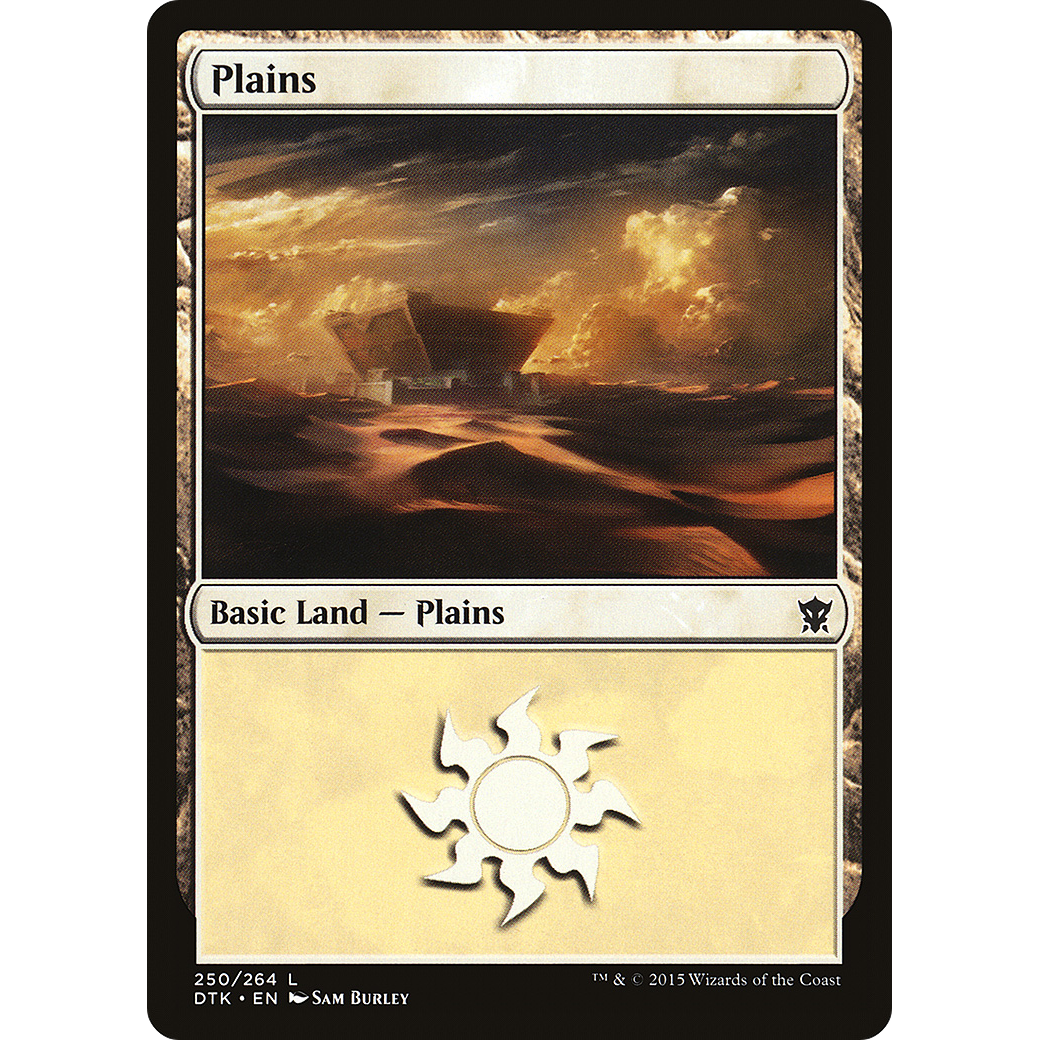 Plains (250) (DTK-250) - Dragons of Tarkir