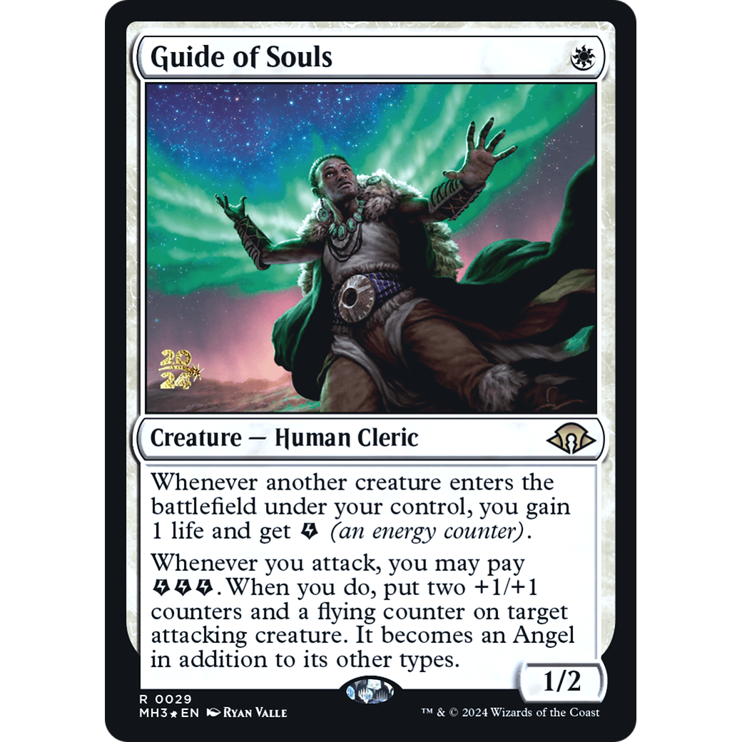 Guide of Souls (PRE-29S) - Modern Horizons 3 Promos Foil