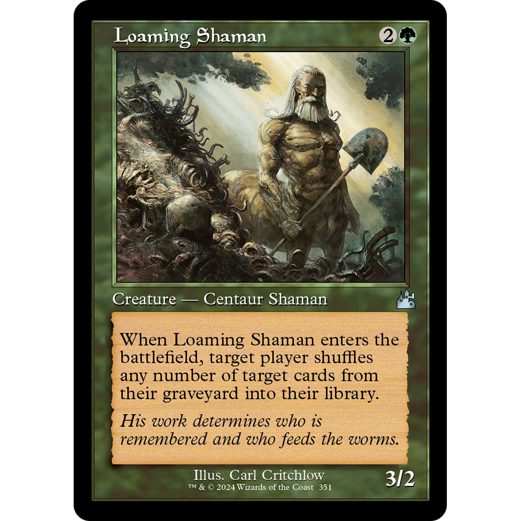 Loaming Shaman (RVR-351) - Ravnica Remastered