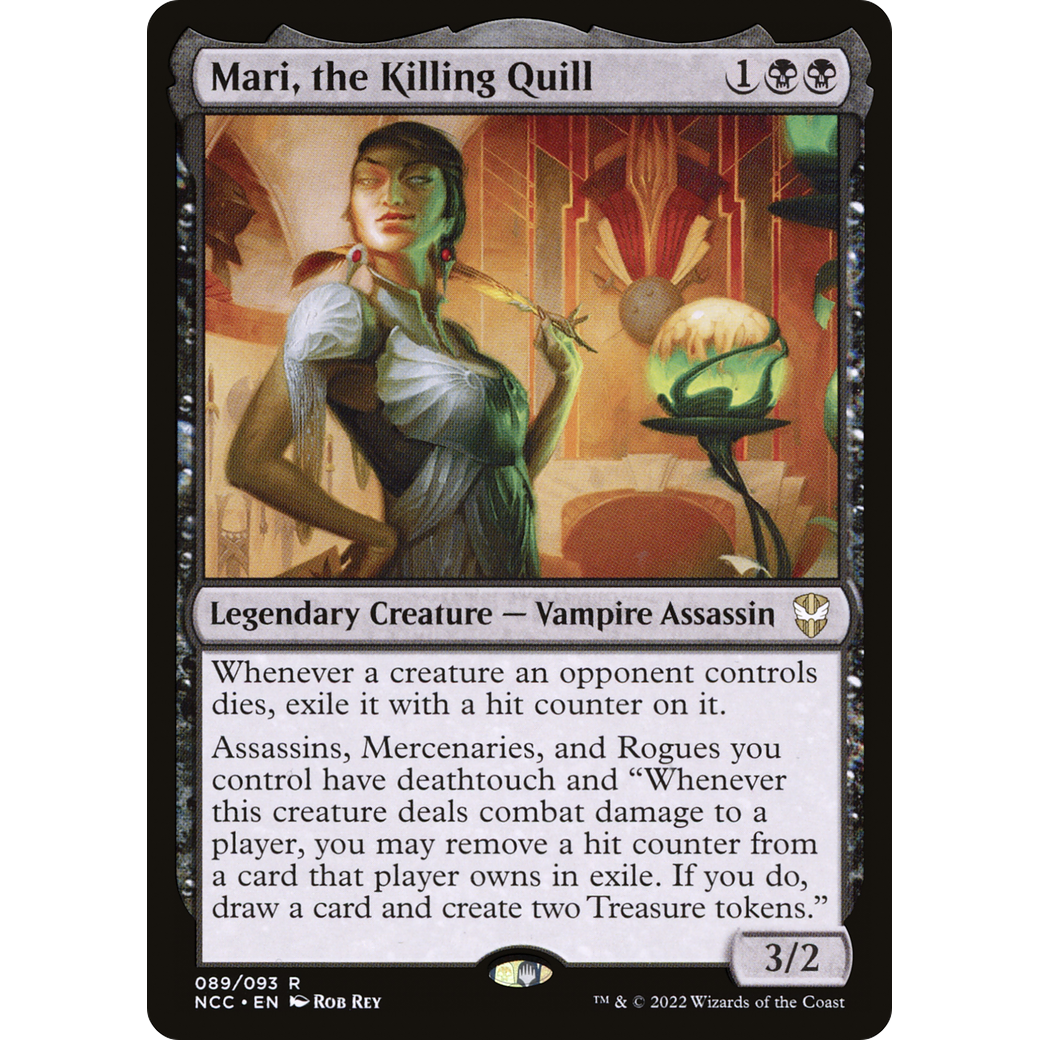 Mari, the Killing Quill (NCC-089) - New Capenna Commander