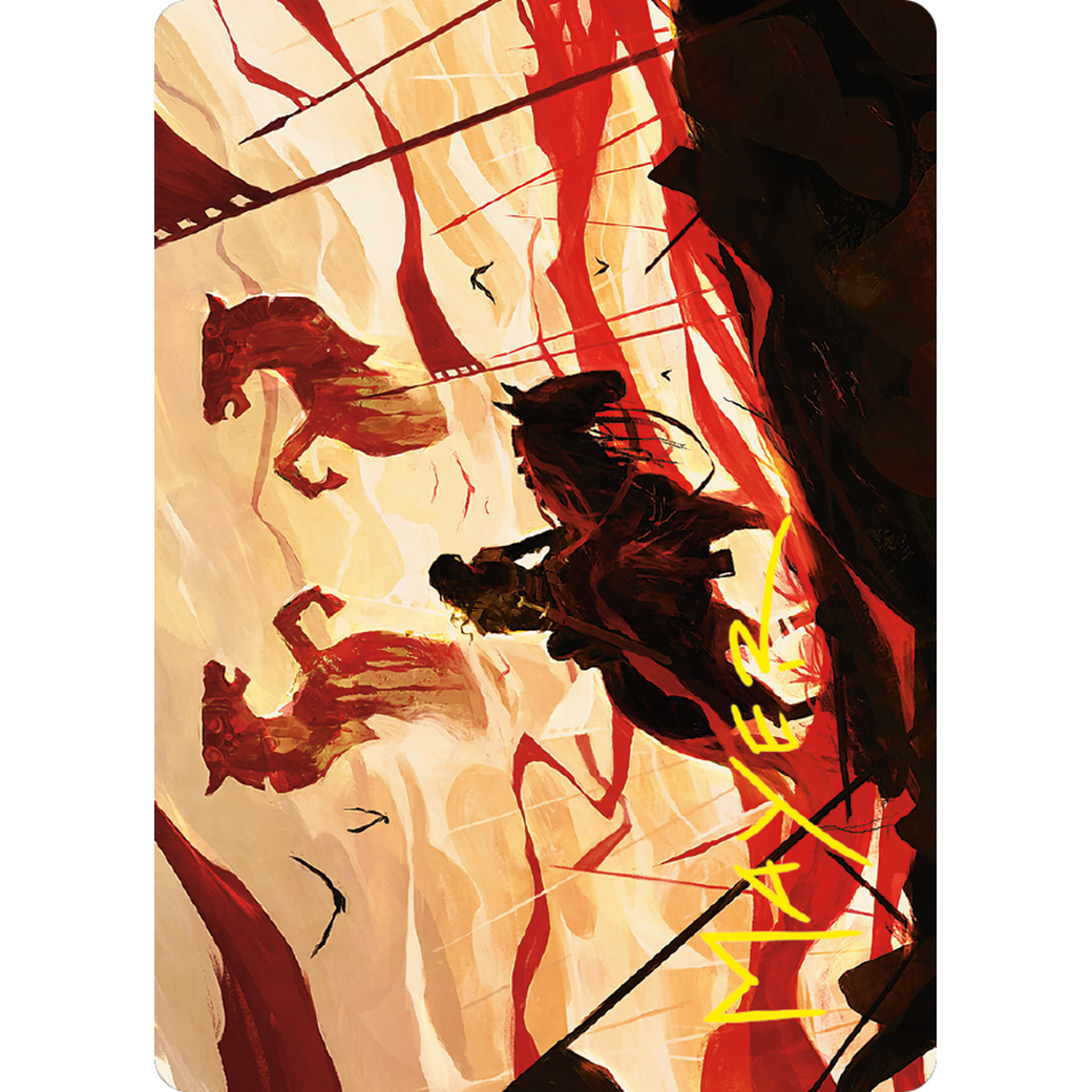 Merry, Esquire of Rohan // Merry, Esquire of Rohan (ALTR-050) - Tales of Middle-earth Art Series (Borderless)