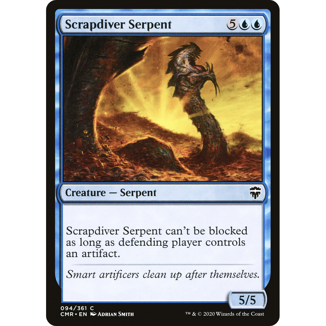 Scrapdiver Serpent (CMR-094) - Commander Legends