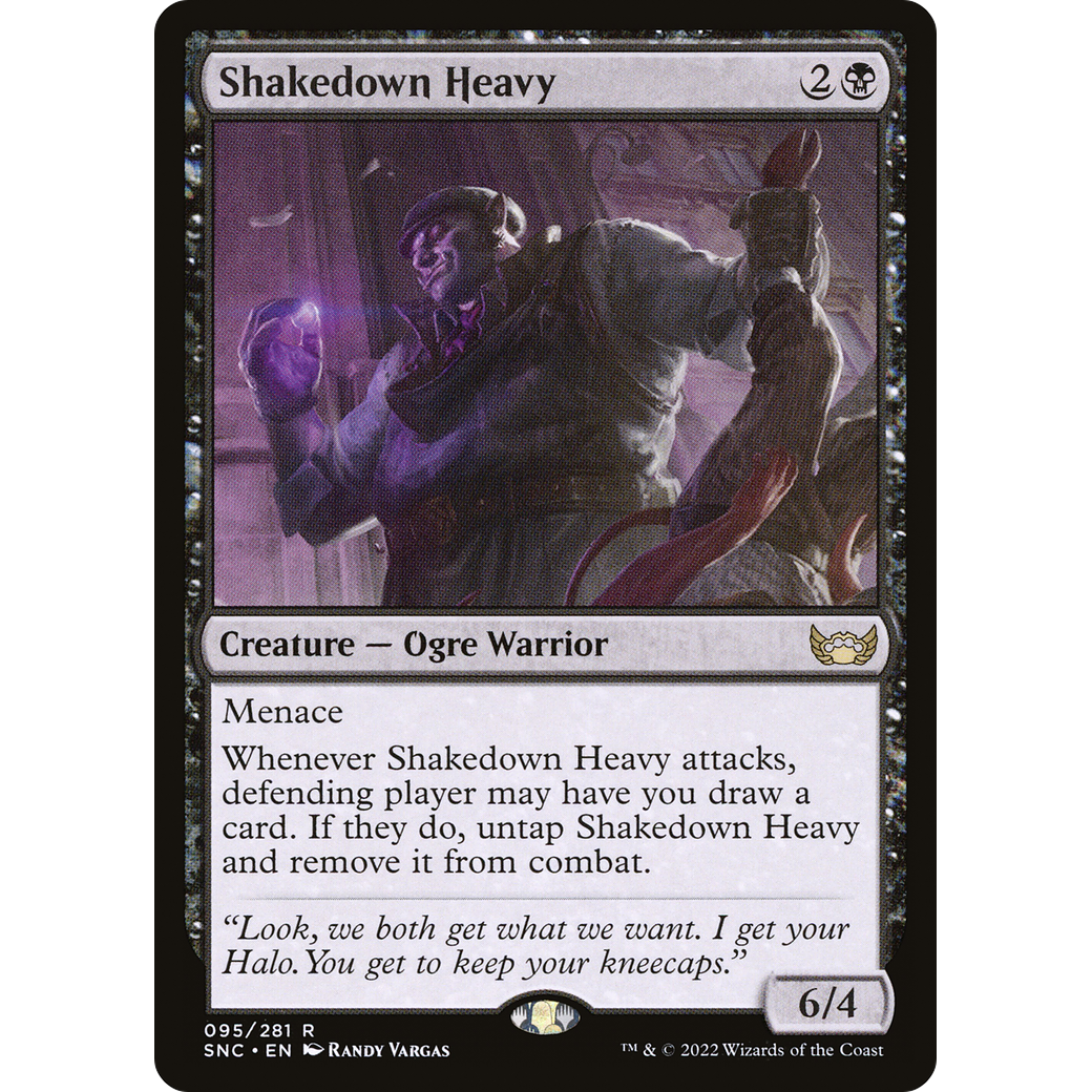 Shakedown Heavy (SNC-095) - Streets of New Capenna Foil