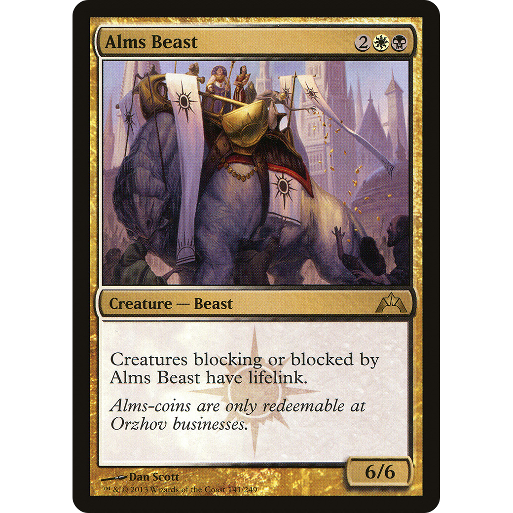 Alms Beast (GTC-141) - Gatecrash