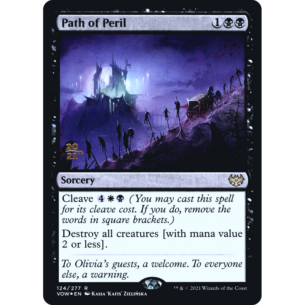 Path of Peril (PRE-124) - Innistrad: Crimson Vow Promos Foil