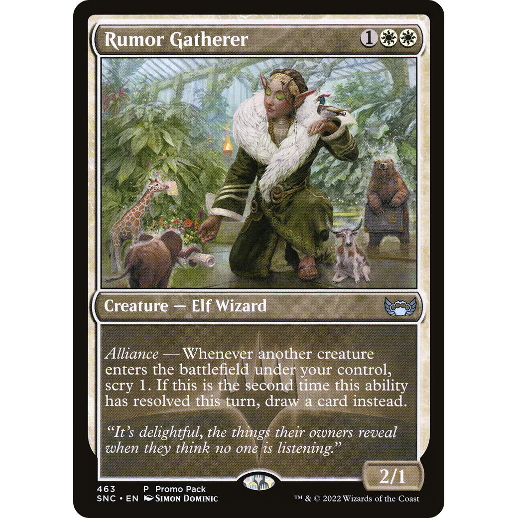 Rumor Gatherer (PPSNC-463) - Streets of New Capenna