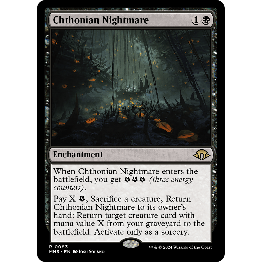 Chthonian Nightmare (MH3-083) - Modern Horizons 3