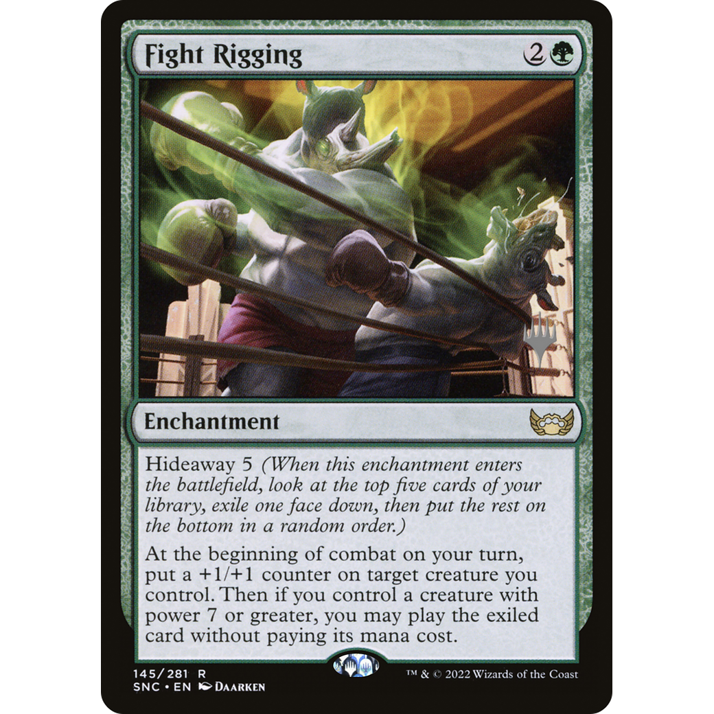 Fight Rigging (PPSNC-145) - Streets of New Capenna Promos Foil