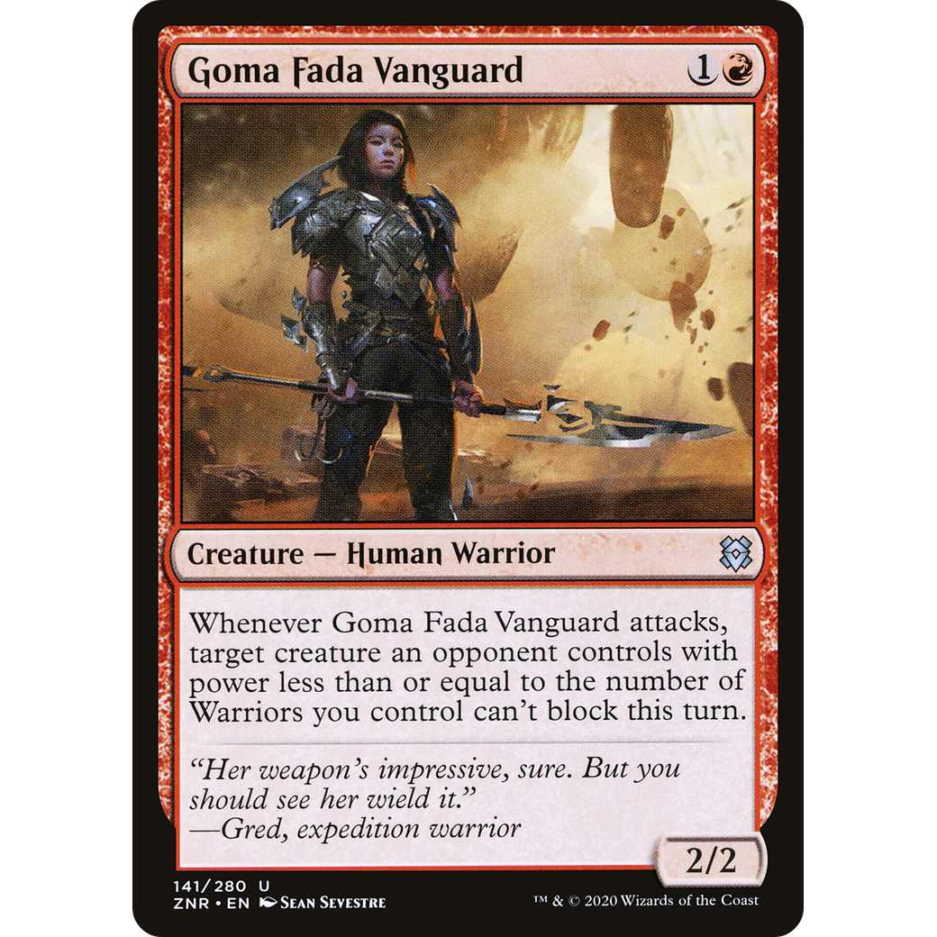 Goma Fada Vanguard (ZNR-141) - Zendikar Rising