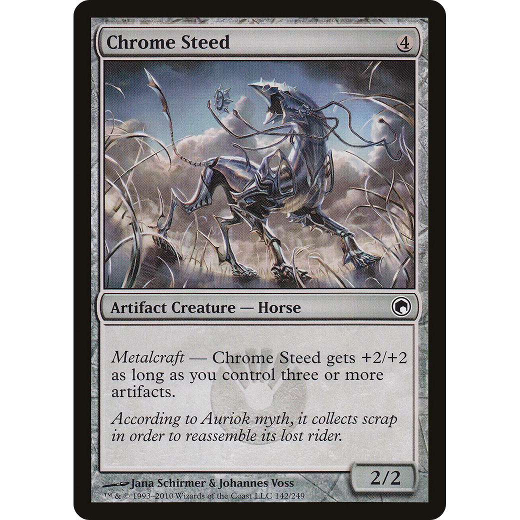 Chrome Steed (SOM-142) - Scars of Mirrodin Foil