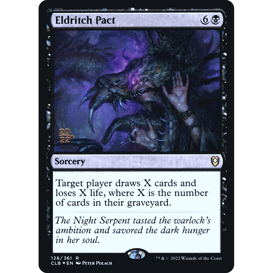 Eldritch Pact (PRE-126S) - Battle for Baldur's Gate Promos Foil