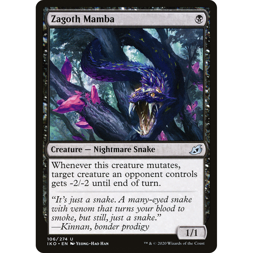 Zagoth Mamba (IKO-106) - Ikoria: Lair of Behemoths