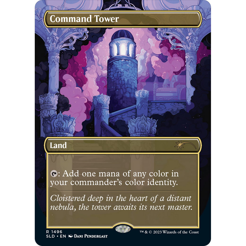 Command Tower (1496) (SLD-1496) - Secret Lair Drop (Borderless)