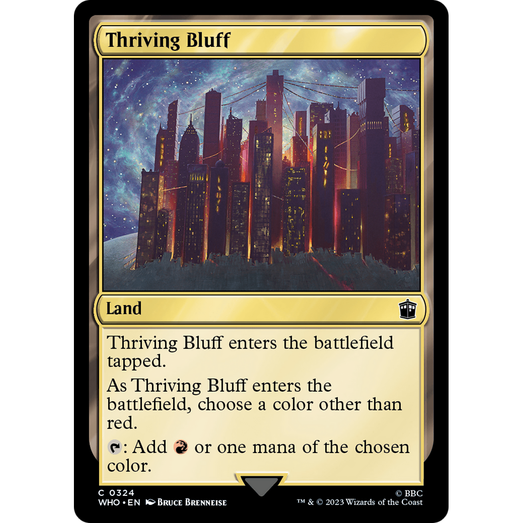 Thriving Bluff (WHO-324) - Doctor Who