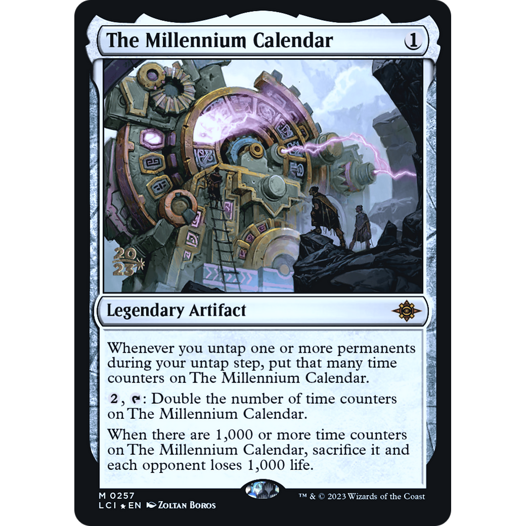 The Millennium Calendar (PRE-257S) - The Lost Caverns of Ixalan Promos Foil