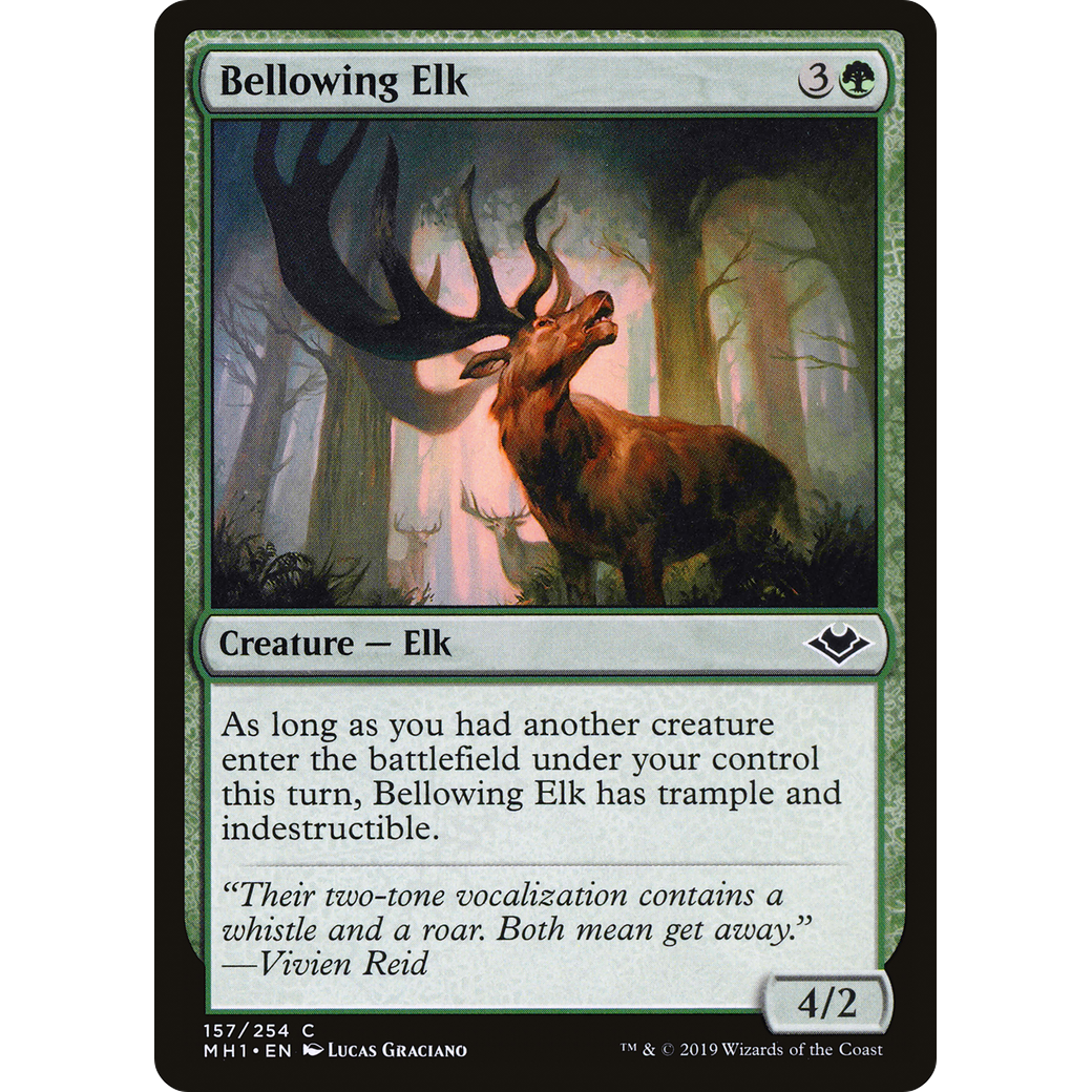 Bellowing Elk (MH1-157) - Modern Horizons