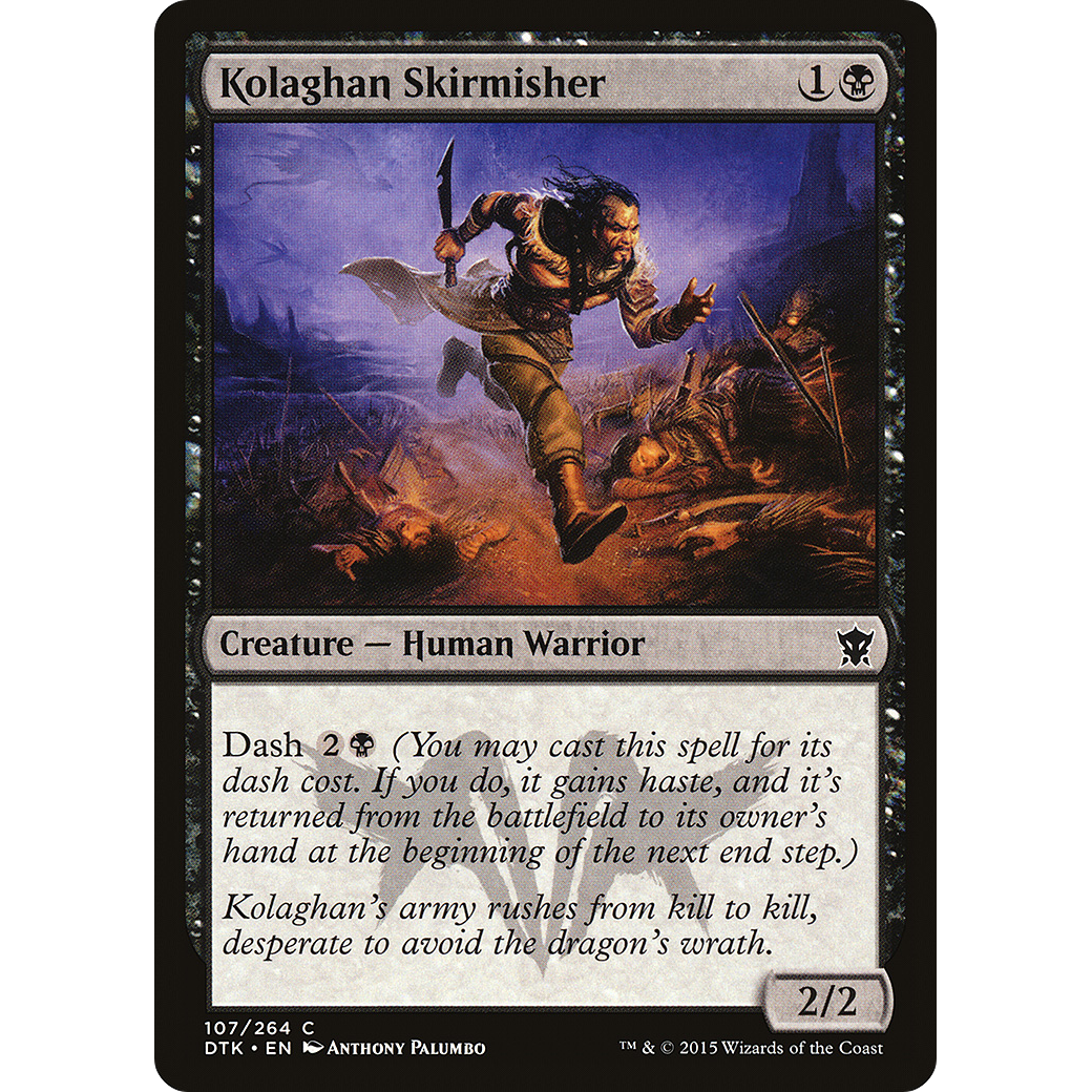 Kolaghan Skirmisher (DTK-107) - Dragons of Tarkir