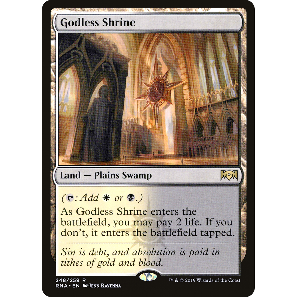 Godless Shrine (RNA-248) - Ravnica Allegiance Foil