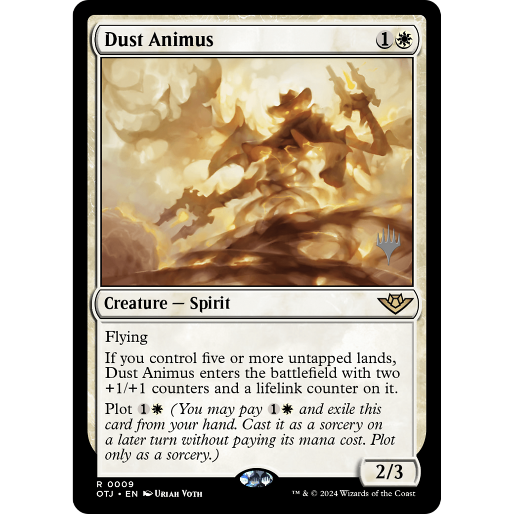 Dust Animus (PPOTJ-09P) - Outlaws of Thunder Junction Promos Foil