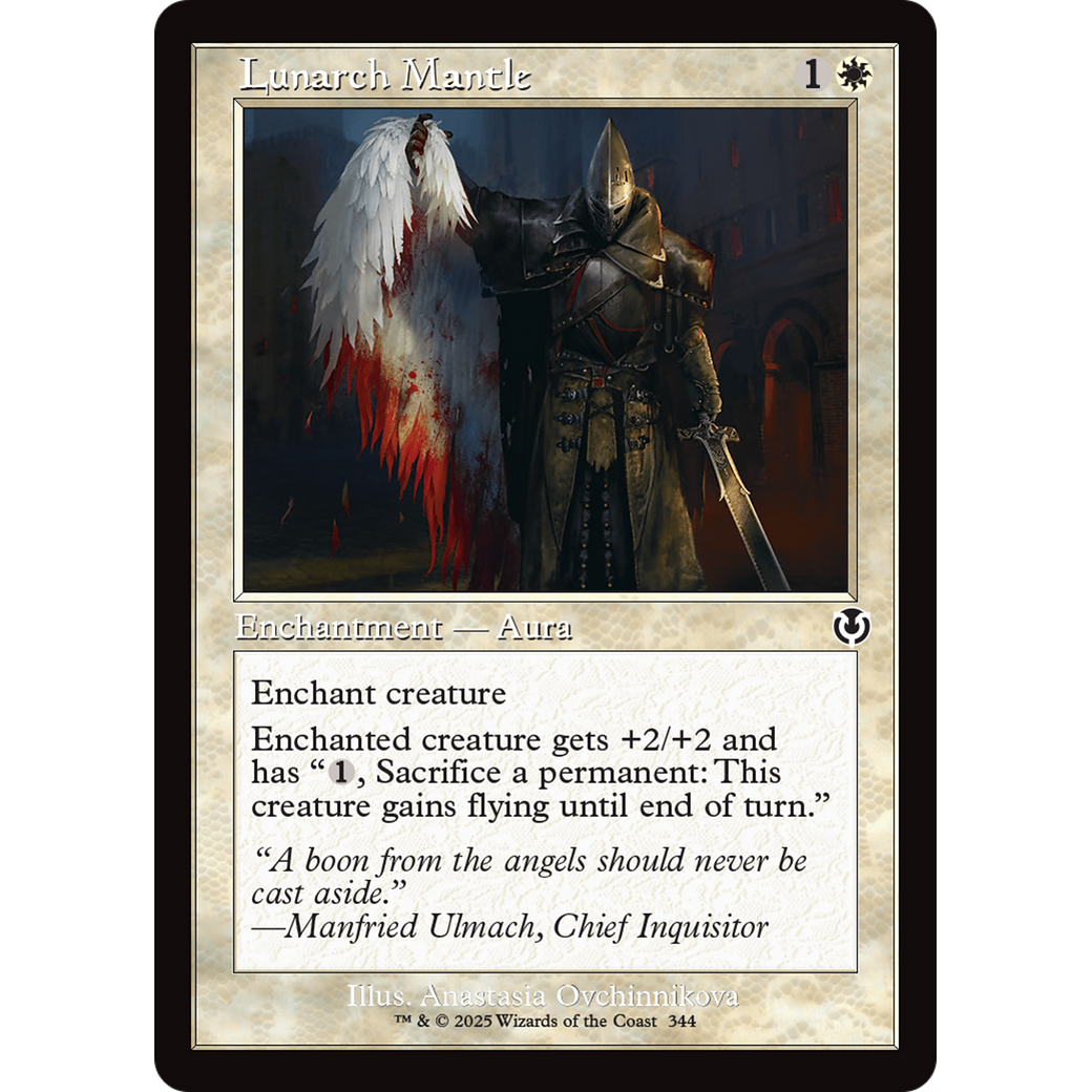 Lunarch Mantle (INR-344) - Innistrad Remastered Foil