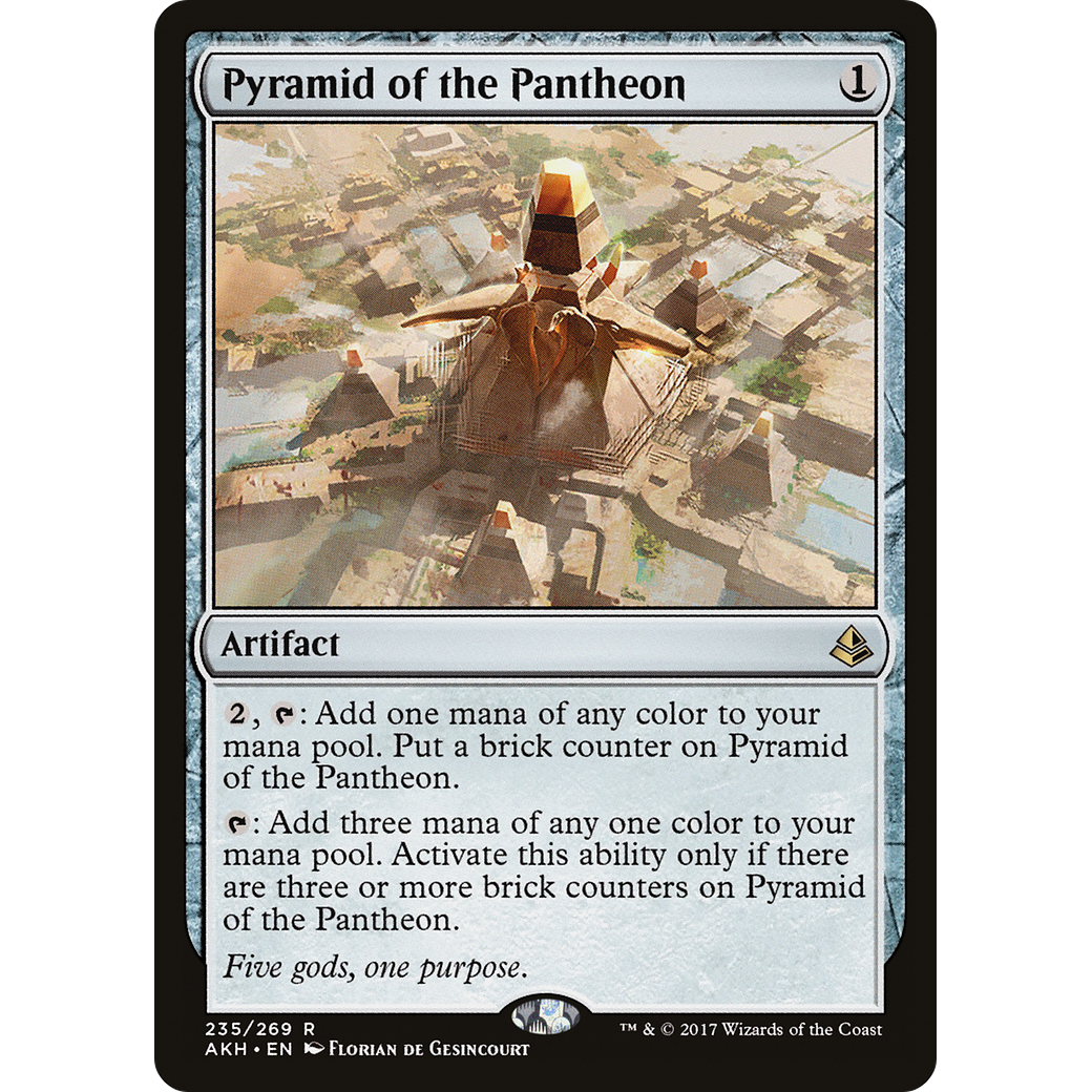 Pyramid of the Pantheon (AKH-235) - Amonkhet Foil