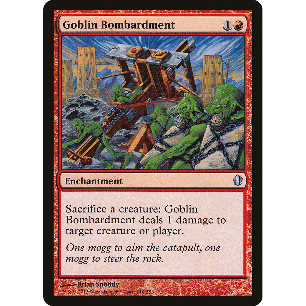 Goblin Bombardment (C13-110) - Commander 2013
