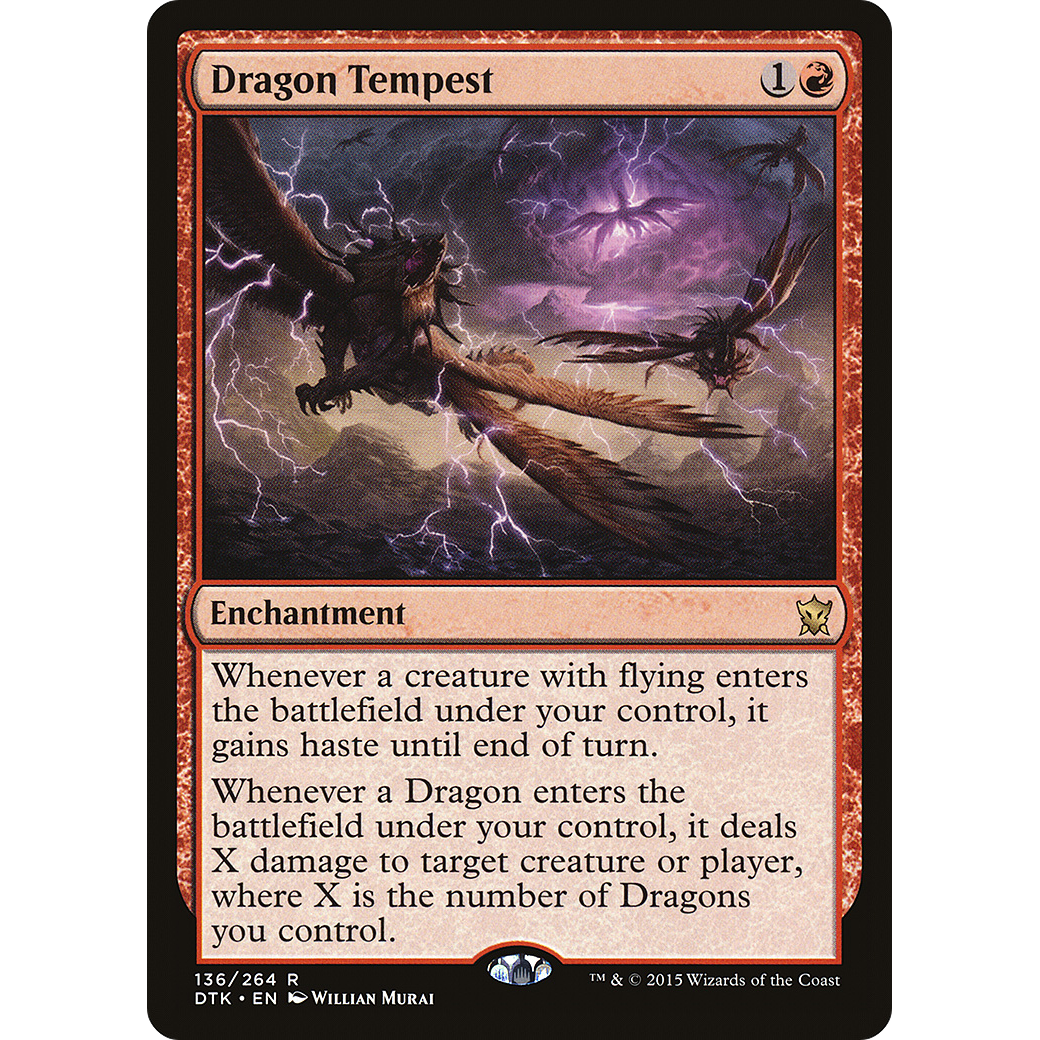Dragon Tempest (DTK-136) - Dragons of Tarkir Foil