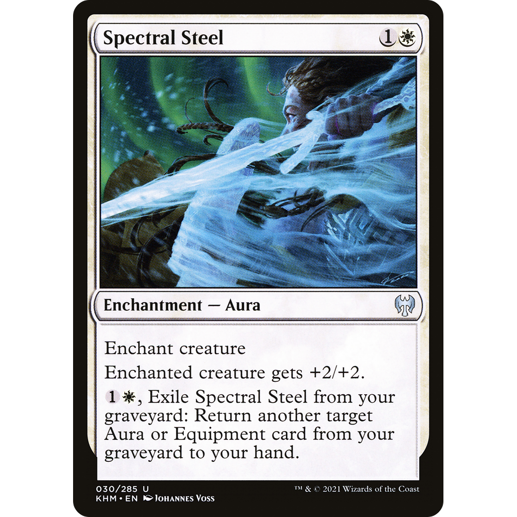 Spectral Steel (KHM-030) - Kaldheim Foil