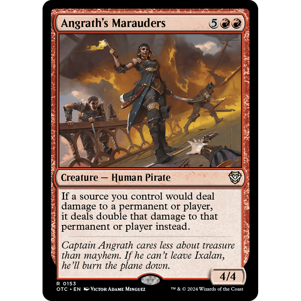Angrath's Marauders (OTC-153) - Outlaws of Thunder Junction Commander