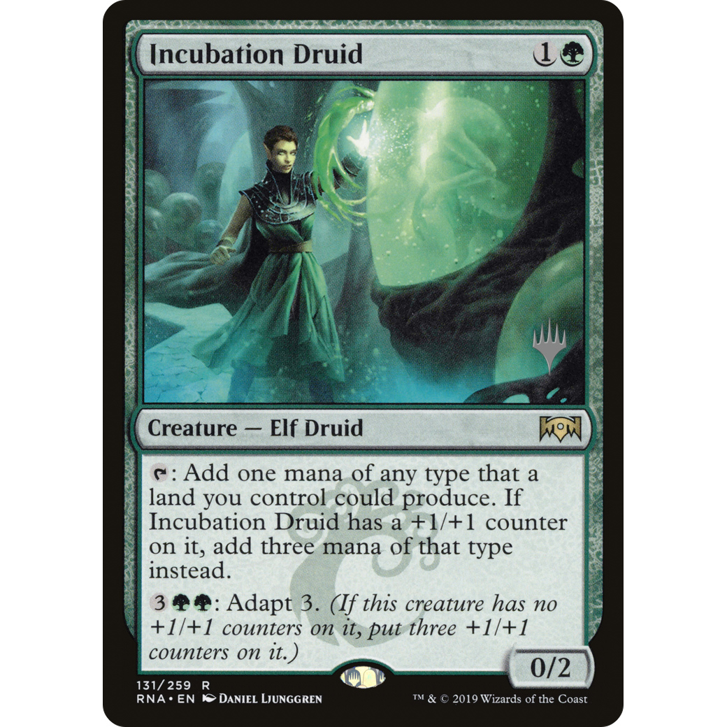 Incubation Druid (PPM20-131) - Ravnica Allegiance Promos