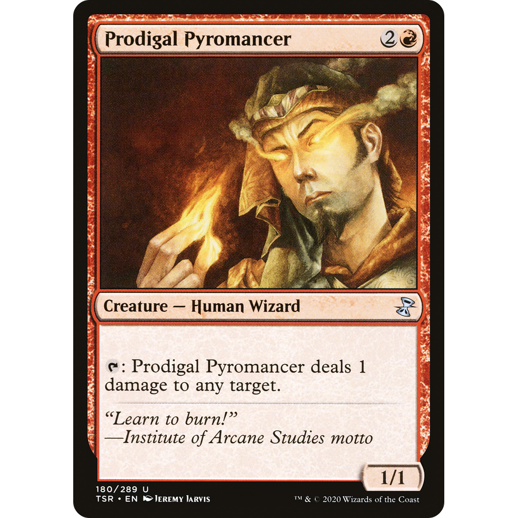 Prodigal Pyromancer (TSR-180) - Time Spiral Remastered