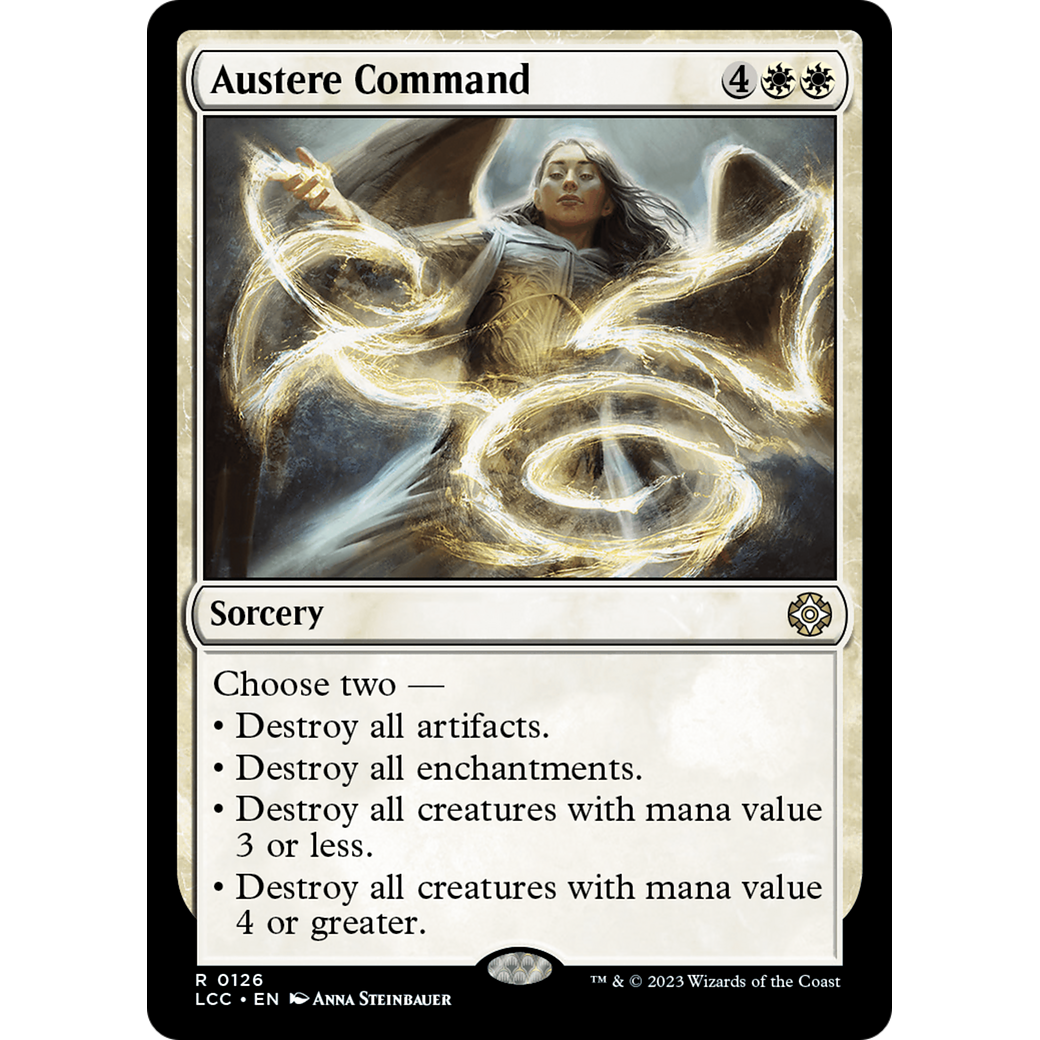 Austere Command (LCC-126) - The Lost Caverns of Ixalan Commander