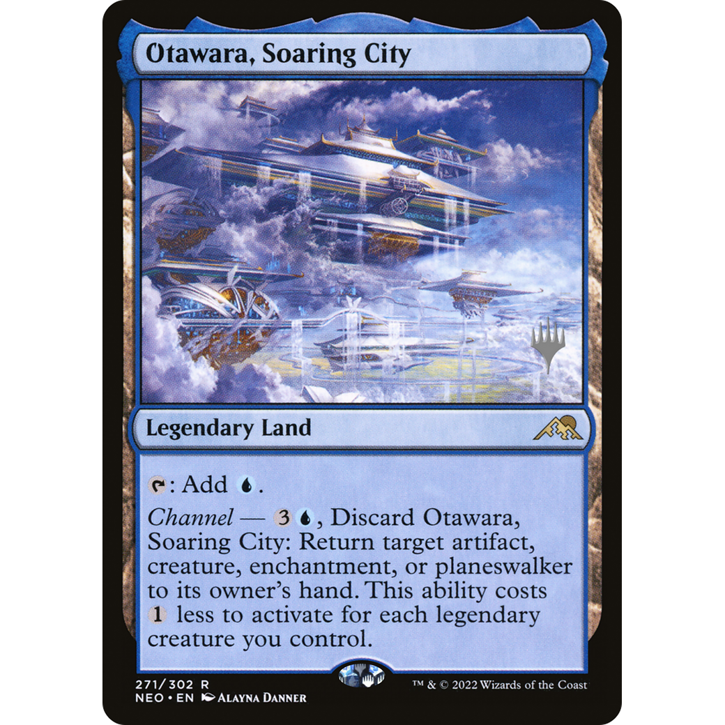 Otawara, Soaring City (PPNEO-271P) - Kamigawa: Neon Dynasty Promos Foil