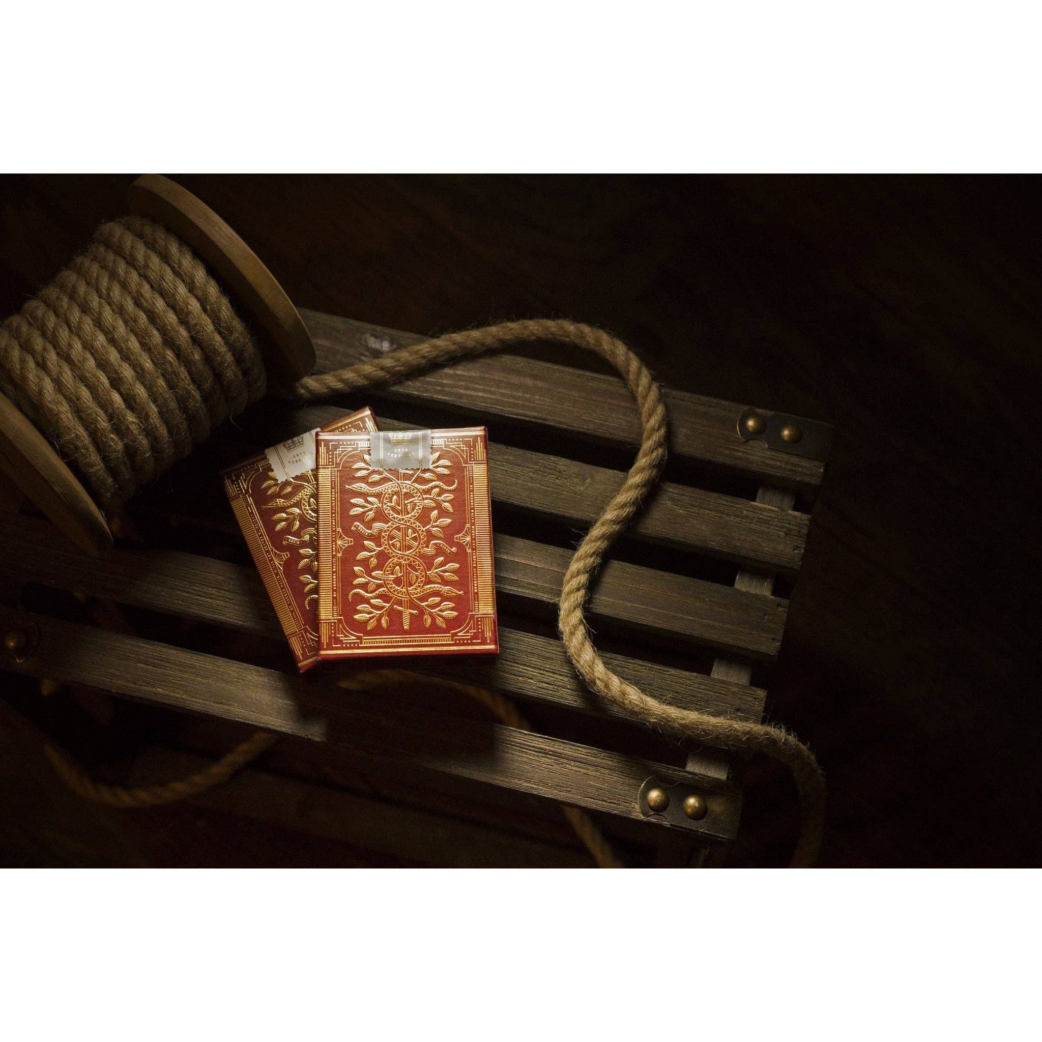 Red Monarch Playing Cards