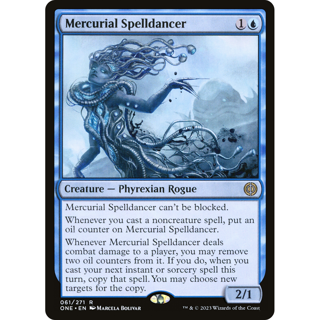 Mercurial Spelldancer (ONE-061) - Phyrexia: All Will Be One Foil