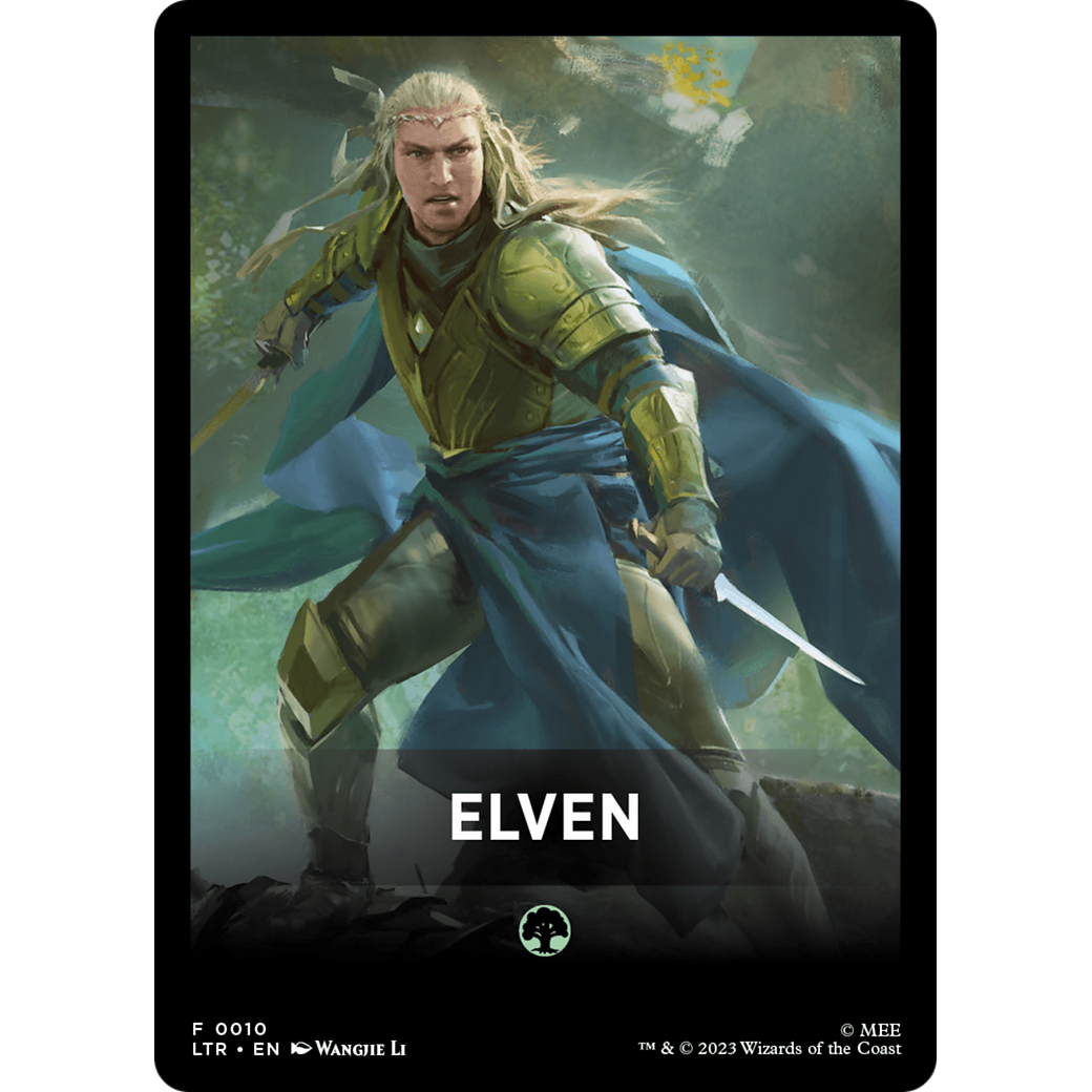 Elven (FLTR-010) - Tales of Middle-earth Front Cards