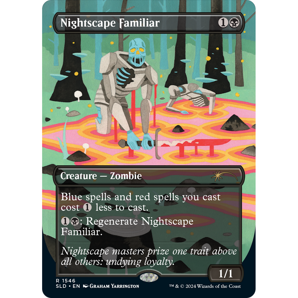 Nightscape Familiar (SLD-1546) - Secret Lair Drop (Borderless)