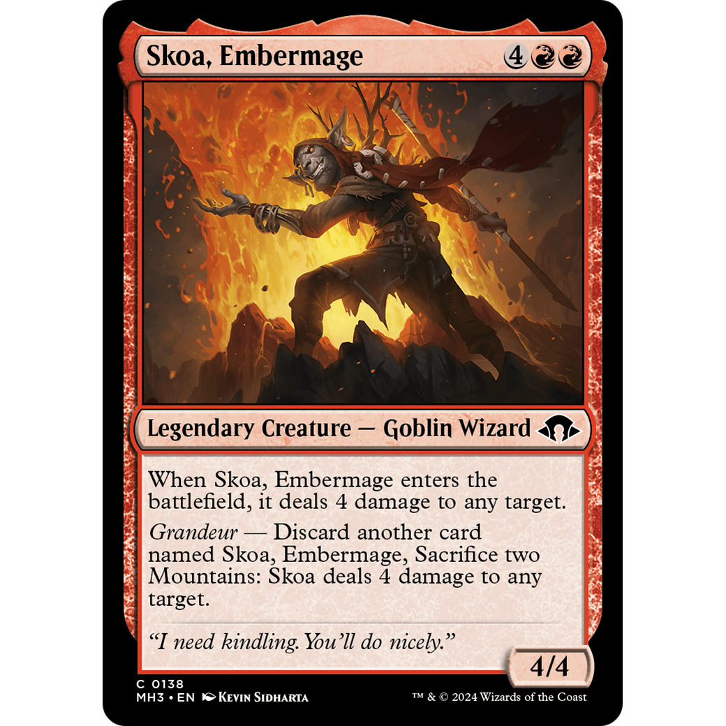 Skoa, Embermage (MH3-138) - Modern Horizons 3
