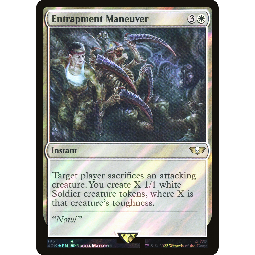 Entrapment Maneuver (40K-185) - Warhammer 40,000 Commander Foil