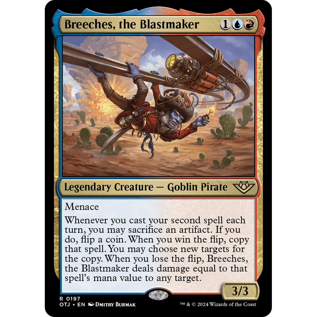 Breeches, the Blastmaker (OTJ-197) - Outlaws of Thunder Junction Foil