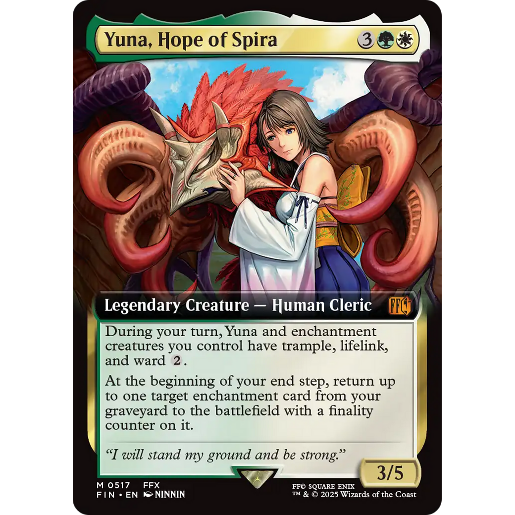 Yuna, Hope of Spira (FIN-517) - FINAL FANTASY: (Extended Art)