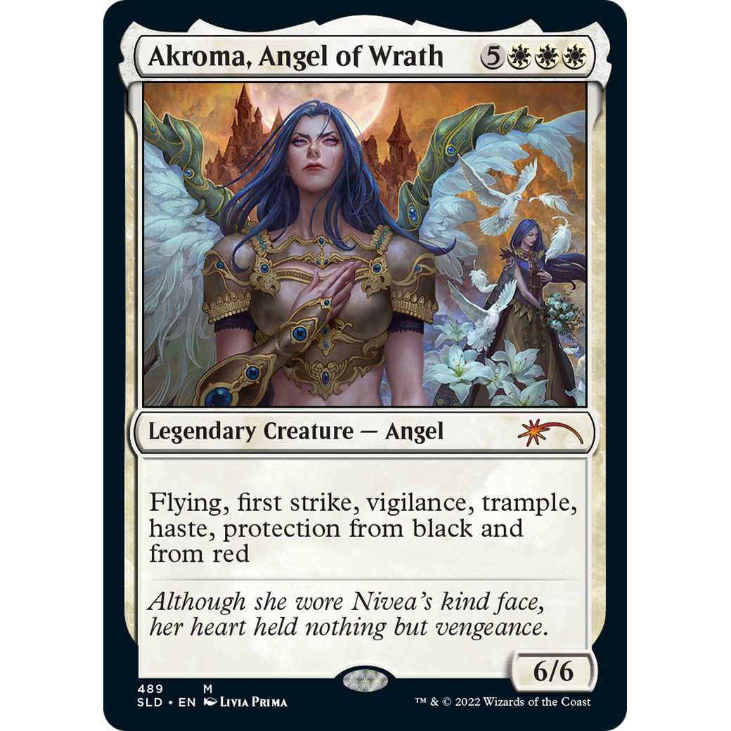 Akroma, Angel of Wrath (SLD-489) - Secret Lair Drop Foil