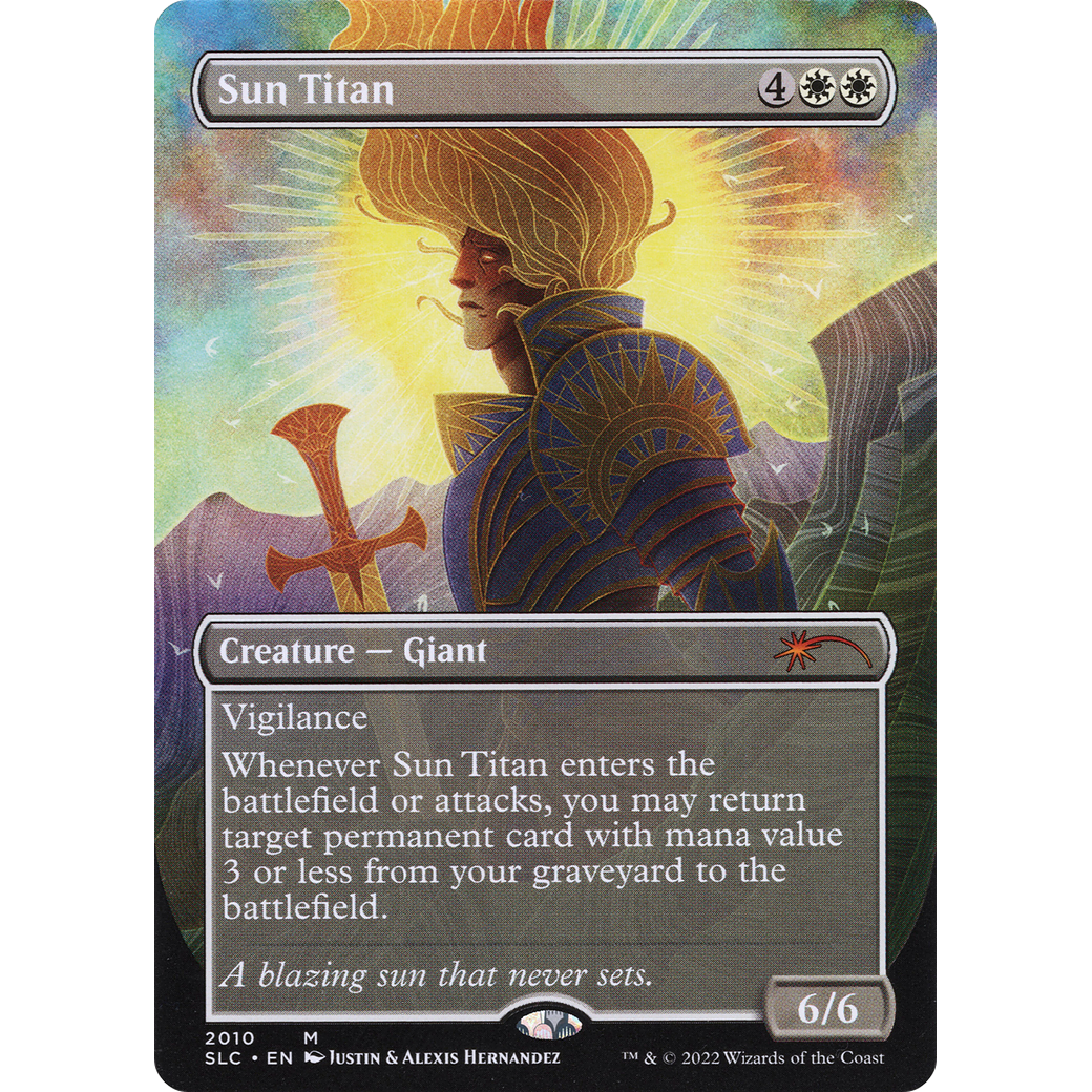 Sun Titan (SLC-2010) - Secret Lair Countdown Kit (Borderless)