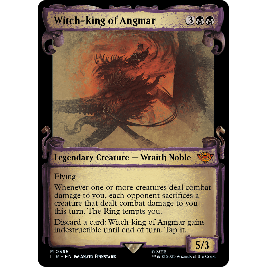 Witch-king of Angmar (LTR-565) - The Lord of the Rings: Tales of Middle-earth: (Showcase)